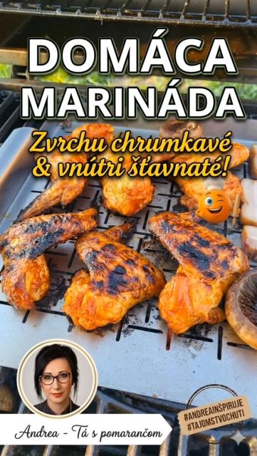 Zvrchu chrumkavé, vnútri šťavnaté! 🔥 Táto domáca marináda je úplná pecka na gril aj panvicu. Ulož si recept, nech ho pred grilovačkou nehľadáš! 😉
​Čo potrebuješ (na 1 kg krídel):
​2 PL kečup
​2 PL olej
​3 PL javorový sirup 🍁
​4 PL sójová omáčka
​4 strúčiky cesnaku
​1 ČL mletá paprika, čierne korenie
​šťava z 1/2 citróna
Soľ podľa vlastného uváženia, sójovka je slaná.

​Krídelká stačí premiešať, nechať chvíľu odležať a ugrilovať dozlatista. Dobrú chuť! ✨

 #marinada #grilovačka #krídelka