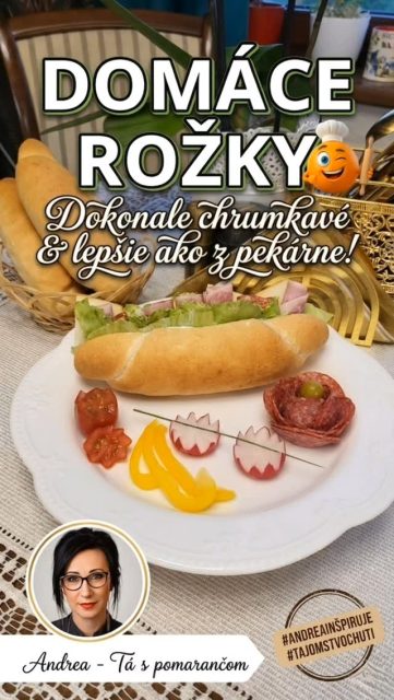 Recept: Domáce chrumkavé rožky ❤️
Upečte si doma chrumkavé a nadýchané rožky. Žiadny olej, ale poctivá bravčová masť!

​💾 ULOŽTE SI RECEPT, bude sa vám  hodiť!

​✨ Suroviny:
​550 g hladkej múky T650
​350 ml vlažnej vody
​1/2 kocky čerstvého droždia
​40 g bravčovej masti
​1 ČL soli
​👩‍🍳 V skratke:
​Z vody a droždia urobte kvások, vymieste s ostatnými surovinami a nechajte 30 minút kysnúť.
​Rozdeľte na rovnaké guľôčky, vyvaľkajte do trojuholníka a pevne zrolujte.
​Na plechu nechajte 15 minút podkysnúť.
​Pred pečením rožky poriadne postriekajte vodou z rozprašovača!
​Pečte na 230 °C cca 15 minút. Počas pečenia ešte raz streknite vodu priamo do rúry kvôli pare.
​Nechajte vychladnúť na mriežke a hotovo! Celý postup s detailnými tipmi nájdete už teraz na mojom blogu. 👇

​S čím máte čerstvý rožok najradšej vy? Napíšte do komentára! 😋

​#domacerozky #domácepečenie #recepty