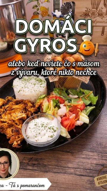Tip na večeru á la "Čo dala chladnička 🤷‍♀️" Domáci gyros 👌
Máte aj vy doma varené mäso z polievky, do ktorého už nikto nechce papať? 🙈 Skôr než ho odsúdite na zabudnutie v chladničke, urobte z neho tento parádny 👌domáci gyros! 🍖✨ Chutí dokonale, skoro ako zo stánku, pritom je to čistá, rýchla záchrana zásob.
​Vyskúšajte obe verzie – parádne šťavnatú tortillu alebo bohatý tanier s ryžou, ak vám zostala z predchádzajúceho dňa! 🤤

​Čo budeme potrebovať:

​Varené kuracie mäso z vývaru 🍗
​Trochu oleja + gyros korenie 🌶️
​Na cesnakový dip: kyslá smotana, soľ, čierne korenie, sušený cesnak, olivový olej a šťava z polovice citróna 🍋
​Zelenina, akú chladnička ponúkne (paradajka, uhorka, cibuľa, šalát) 🍅🥒🧅
​Stručný postup:
​Mäsko očistíme, natrháme, zalejeme trochou oleja, zasypeme gyros korením a necháme chvíľu odstáť.
​V miske si vymiešame suroviny na cesnakový dip a dáme ho odpočívať.
​Nakrájame si čerstvú zeleninu.
​Korenené mäso sprudka opečieme na suchej panvici dozlatista, aby chytilo tie správne chrumkavé okraje.
​Servírujeme! Buď natrieme dip na tortillu, pridáme šalát, mäsko a zvinieme, alebo si naložíme plný tanier s ryžou a zemiakovými guličkami.
​Dobrú chuť! 🧡🍊

 #dnesjem #codalachladnicka #domacigyros