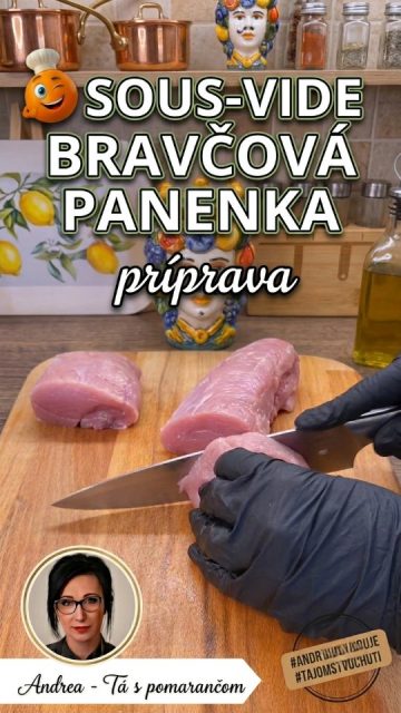 Sous-vide bravčová panenka | ČASŤ 1: Príprava a vákuovanie„Skúšali ste už niekedy pridať do sous-vide medvedí cesnak? Tá vôňa vo vákuu je neskutočná! Sledujte ma pre ČASŤ 2, kde si ukážeme luxusnú dubákovú omáčku a finálny servis !“#sousvide #bravcovapanenka #inšpirácia