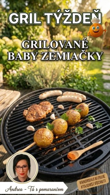 Ahojte! 🙋‍♀️ Jednoduchý TIP pre vás na chutnú prílohu ku grilovanému mäsku 🥩👌 
💾 uložte 🔥 vyskúšajte 😋 vychutnajte 
Papáaaaa 🙋‍♀️
#grilovačka #grilovanezemiaky #taspomarancom